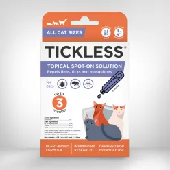 Tickless® Flea and Tick Repellent Spot-On for Cats